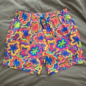 Black bough men’s swim trunks